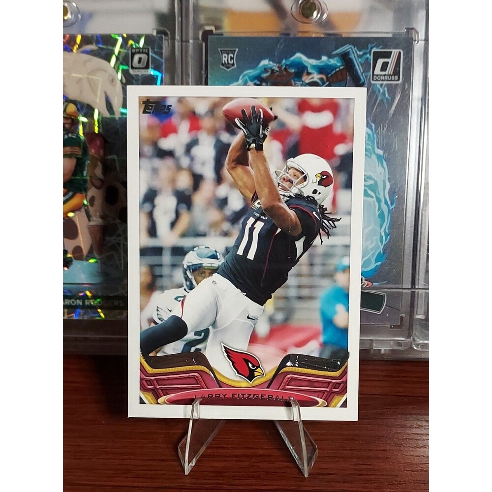 2013 Topps - Larry Fitzgerald #430 Jersey Number Visible Pack Fresh